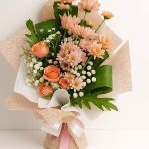 Peach Blossom Elegance Bouquet Picture34 300x300